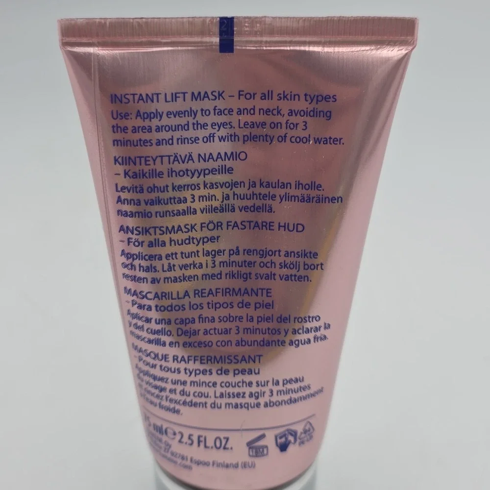 Lumene Time Freeze Instant Lift Mask With Boo-Communicator & Arctic Peat 2.5 Oz.